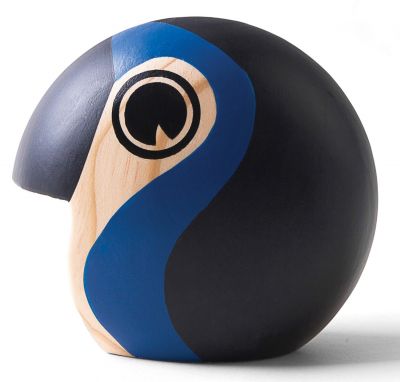 Discus 1 Small Vogel Holzfigur Architectmade EINZELSTÜCK